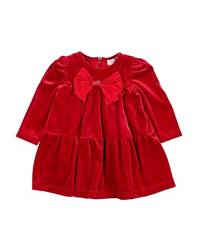 MONNALISA Vestido para bebé  Red 90% Polyester, 10% Elastane