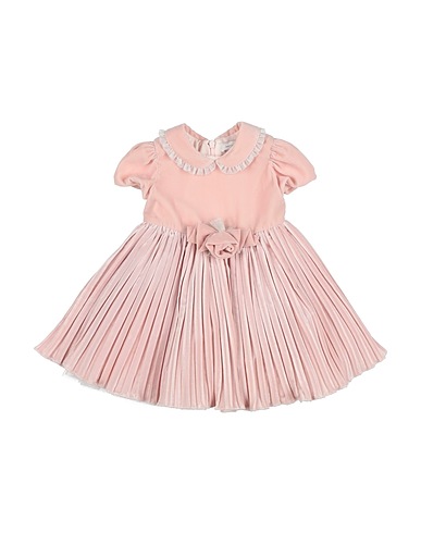 MONNALISA Vestido para bebé  Pink 100% Polyester, Polyamide