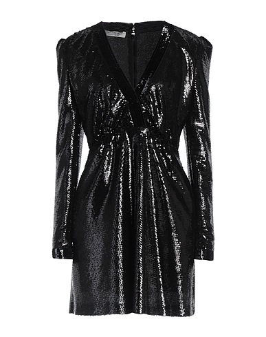 PHILOSOPHY di LORENZO SERAFINI Short dress Black 100% Polyester