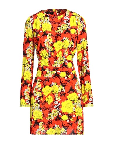 FRANKIE MORELLO Short dress Tomato red 100% Viscose