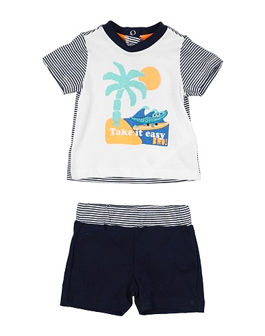 CHICCO Baby co-ord  White 100% Cotton