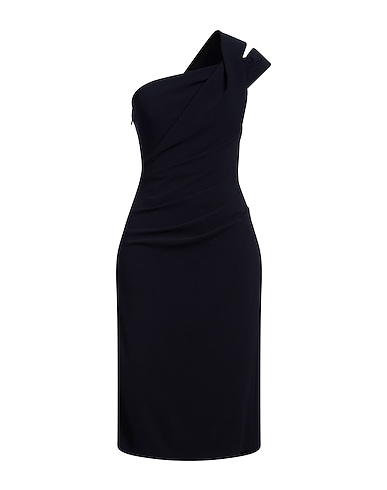 TALBOT RUNHOF Midi dress Midnight blue 71% Triacetate, 29% Polyester