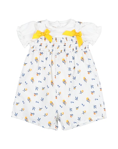 CHICCO Baby jumpsuit  White 95% Cotton, 5% Elastane