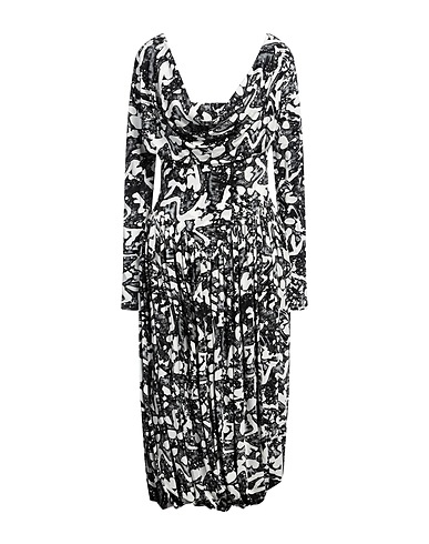 STELLA McCARTNEY Long dress White 96% Viscose, 4% Elastane