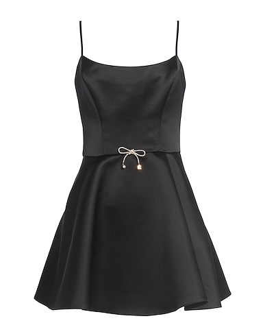 ELISABETTA FRANCHI Short dress Black 100% Polyester