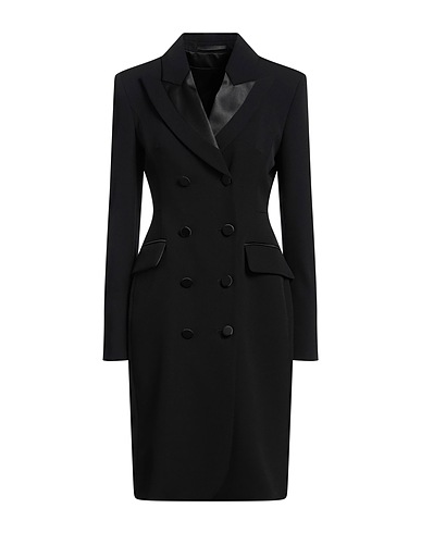 MAX MARA ブレザードレス ブラック バージンウール 98% / ポリウレタン 2% / ポリエステル