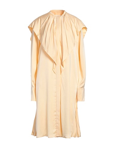 JIL SANDER Midi dress Pastel yellow 100% Viscose