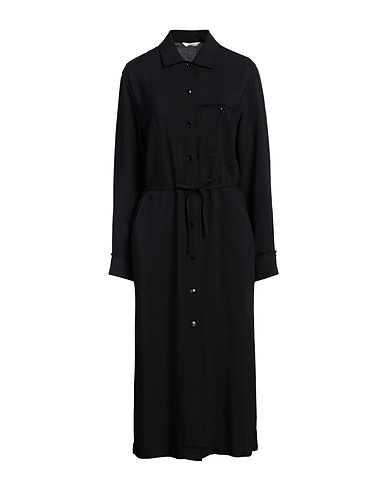 BARENA Midi dress Black 51% Acetate, 49% Viscose