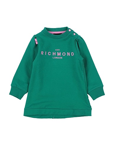 JOHN RICHMOND Vestito Baby  Verde 95% Cotone, 5% Lycra®