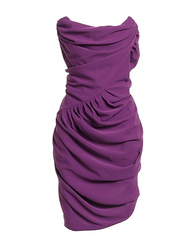 VIVIENNE WESTWOOD Midi dress Purple 100% Polyester