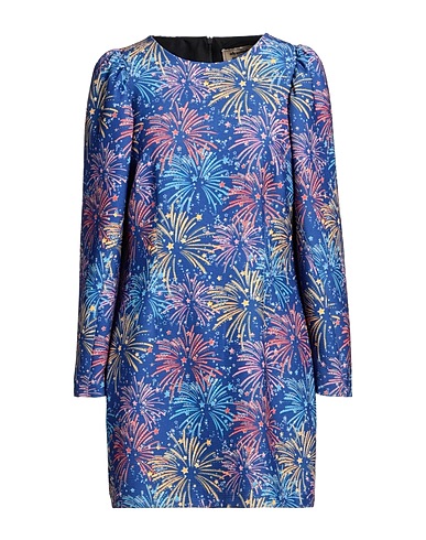 ALESSANDRO ENRIQUEZ Vestito corto Blu 100% Poliestere