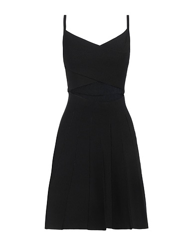 PINKO Short dress Black 51% Polyamide, 49% Viscose
