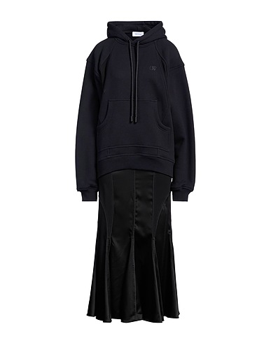 OFF-WHITE™ Midi dress Black 100% Cotton, Elastane