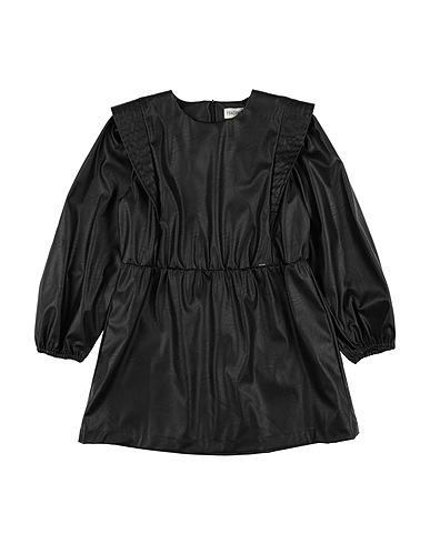 FRACOMINA MINI Dress Black 50% Polyester, 50% Viscose