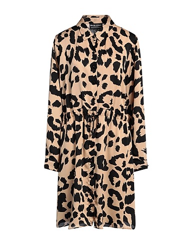 FRANK LYMAN Hemdkleid Beige 100% Polyester