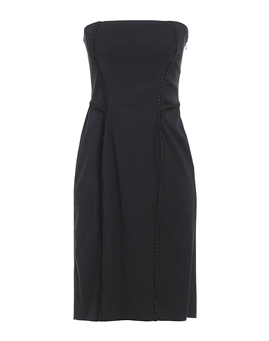 PHILOSOPHY di ALBERTA FERRETTI Kurzes Kleid Schwarz 97% Rayon, 3% Andere Fasern