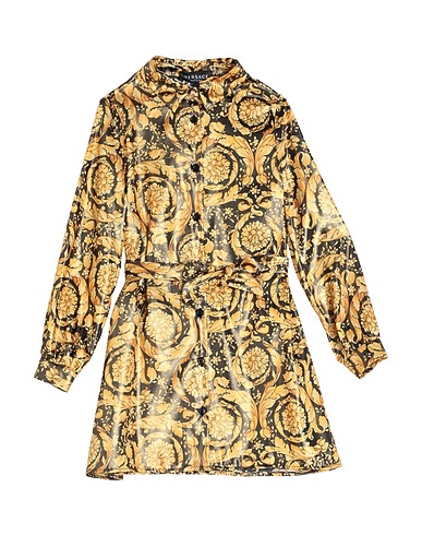 VERSACE YOUNG Elegantes Kleid Ringelblume 100% Polyester