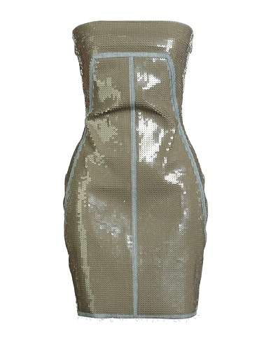RICK OWENS Tubino Khaki 91% Cotone, 6% Elastomultiestere, 3% Gomma, Nylon, Poliestere