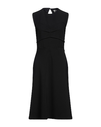 SPORTMAX Midi dress Black 92% Polyester, 8% Elastane