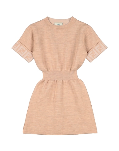 FENDI Dresses Sand 85% Wool, 14% Polyamide, 1% Polyurethane