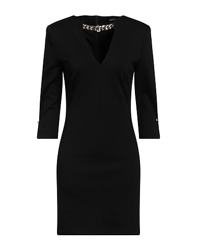 LIU •JO DRESSES Black 65% Viscose, 30% Polyamide, 5% Elastane