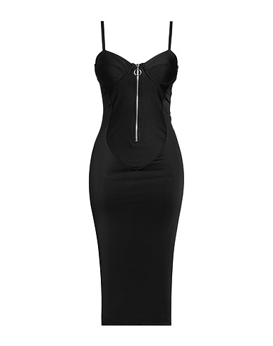ANIYE BY Midi dress Black 96% Polyester, 4% Elastane