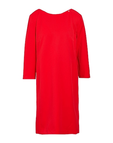 KOCCA Sheath dress Red 91% Polyester, 9% Elastane