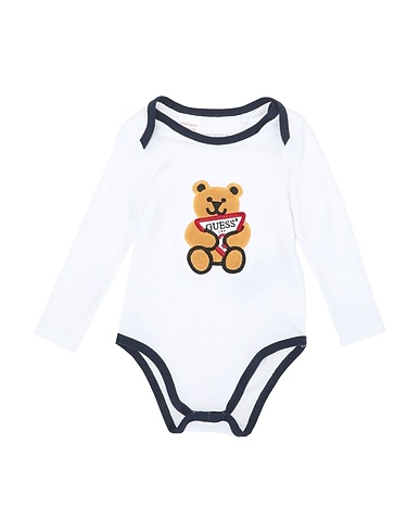 GUESS Baby bodysuit White 100% Cotton