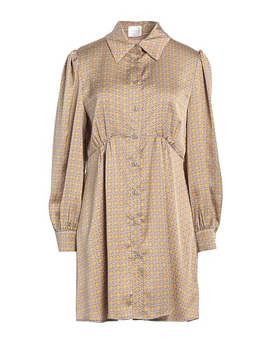 ANONYME DESIGNERS Vestito chemisier Giallo 100% Poliestere