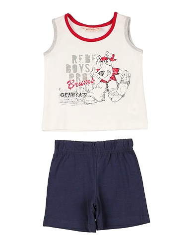 BRUMS Baby co-ord  White 100% Cotton