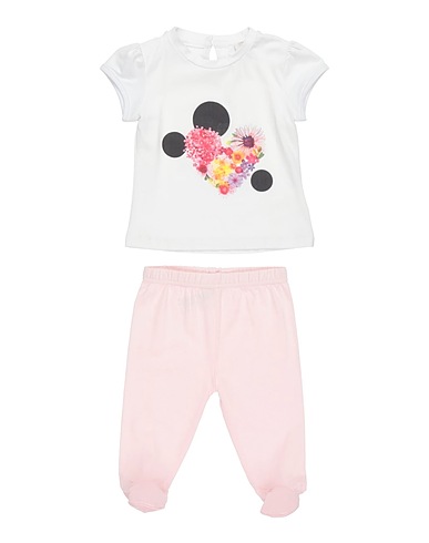 FUN & FUN Baby co-ord White 95% Cotton, 5% Elastane