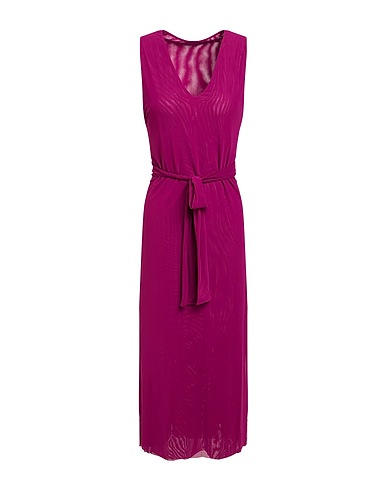 FISICO Langes Kleid Pflaume 92% Polyamid, 8% Elastan