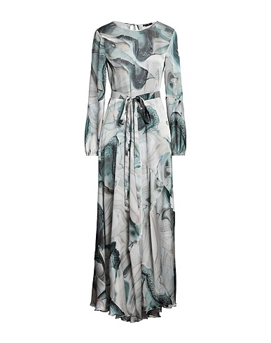 HIGH Long dress Light grey 100% Polyester