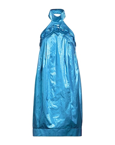 AMAYA ARZUAGA Midi dress 95% Silk, 5% Metallic fiber