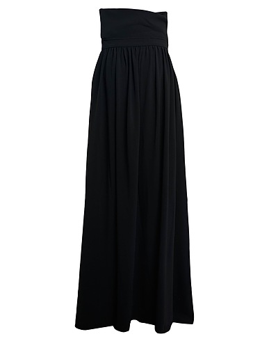 PROENZA SCHOULER Long dress Black 70% Triacetate, 30% Polyester, Modal, Elastane