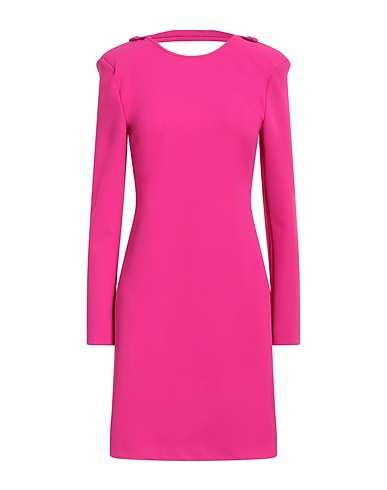KAOS Elegantes Kleid Fuchsia 96% Polyester, 4% Elastan