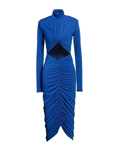 THE ANDAMANE Elegant dress Bright blue 95% Polyester, 5% Elastane
