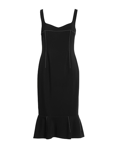 MARNI Midi dress Black 97% Viscose, 3% Elastane