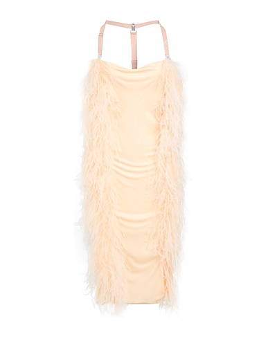 SPORTMAX Robe d’été 100% Viscose, Plumes de dinde