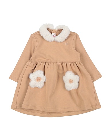 IL GUFO Robe bébé  Camel 94% Coton, 6% Élasthanne, Polyester