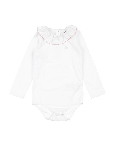 DOUUOD Baby bodysuit White 100% Cotton