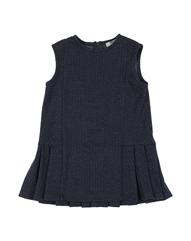 IL GUFO Dress Navy blue 58% Polyester, 30% Viscose, 10% Polyamide, 2% Elastane