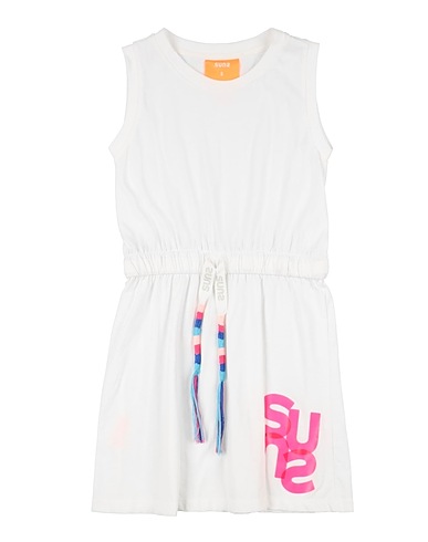 SUNS BOARDS Dress White 100% Cotton