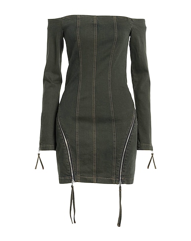 BLUMARINE Short dress 98% Cotton, 2% Elastane