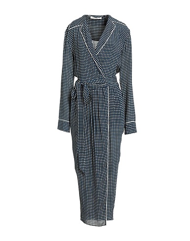 PHILOSOPHY di LORENZO SERAFINI Long dress Navy blue 100% Viscose