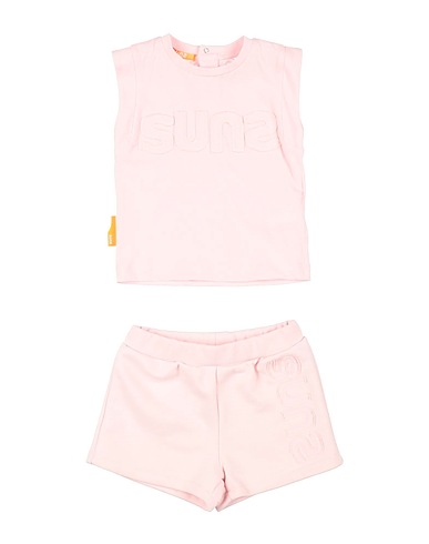 SUNS BOARDS Baby co-ord  Light pink 100% Cotton