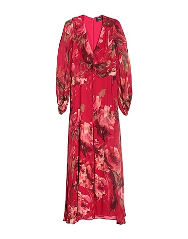 BLUMARINE Long dress Red 100% Rayon