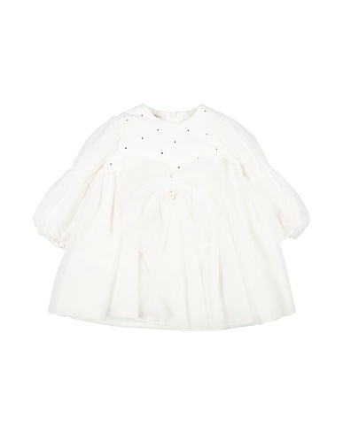 LE BEBÉ Vestido para bebé  White 94% Cotton, 6% Elastane