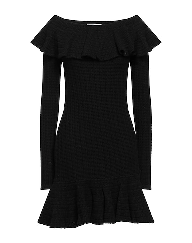 BLUMARINE Short dress Black 100% Wool
