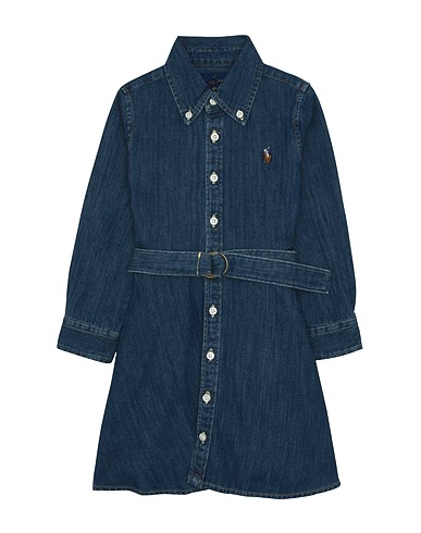 POLO RALPH LAUREN Denim dress Belted Cotton Denim Shirtdress
100% Cotton